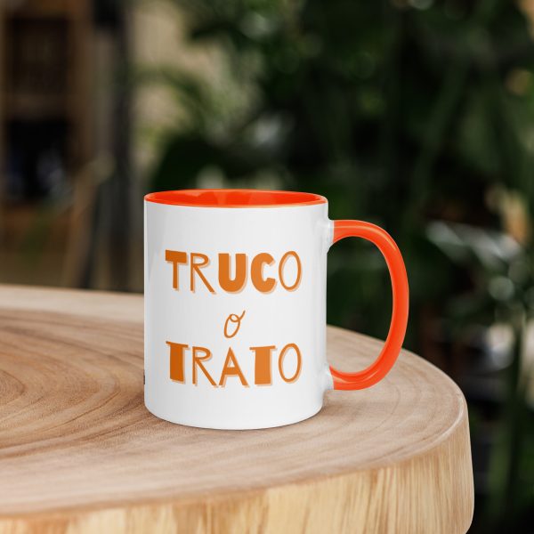 taza halloween truco o trato