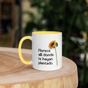 taza girasol