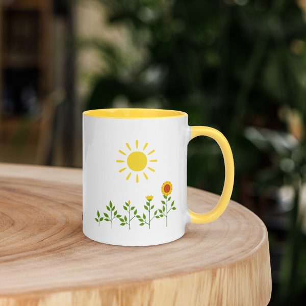 taza girasoles