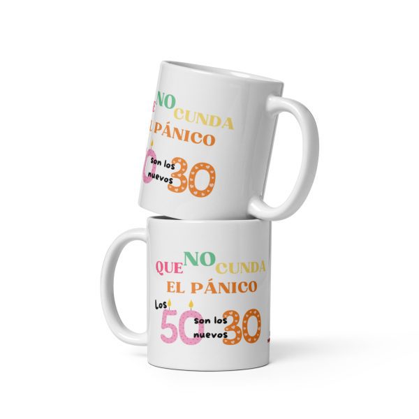 taza 50 feliz cumpleaños