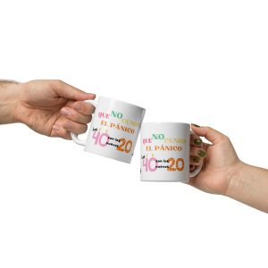 taza 40 cumpleaños