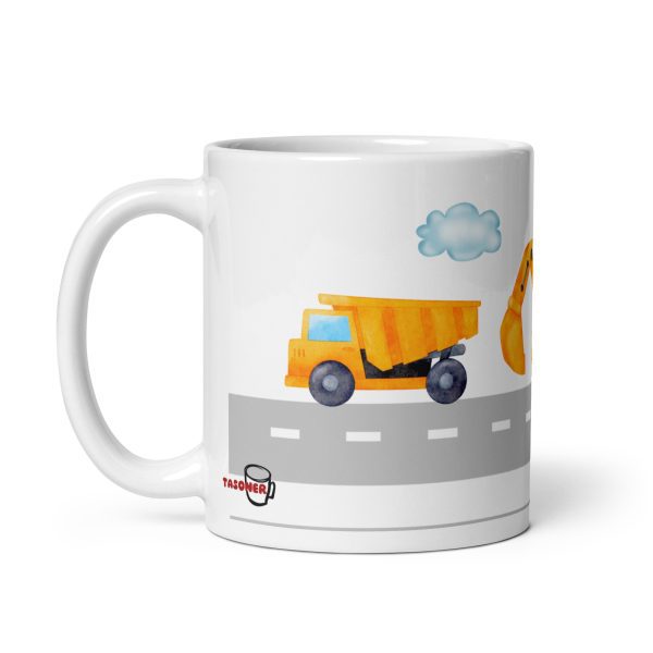 taza infantil camiones