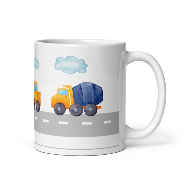 taza infantil camiones